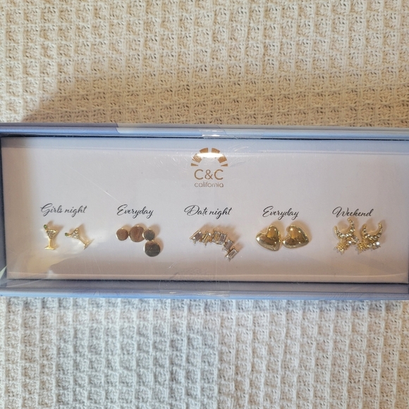 C&C California Gold Earring Set - Picture 2 of 6
